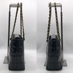 Chanel Enamel Chocolate Chain Shoulder Bag Price Negotiation Welcome — view 3