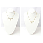Chanel Coco Mark CC Pearl Motif Gold White — view 5