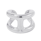 Hermes Ring Osmose GM Silver 53