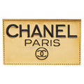 Chanel Logo Plate Gold Plated