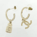 Chanel Earrings Gold — view 3