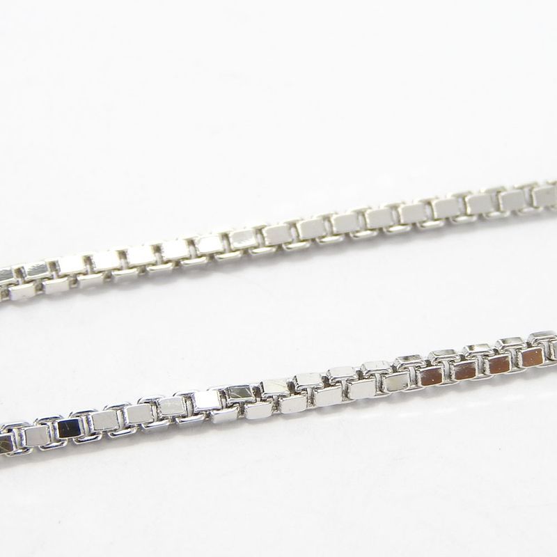Christian Dior Necklace Metal Silver Hardware Fang Motif Plated Accessory — view 6