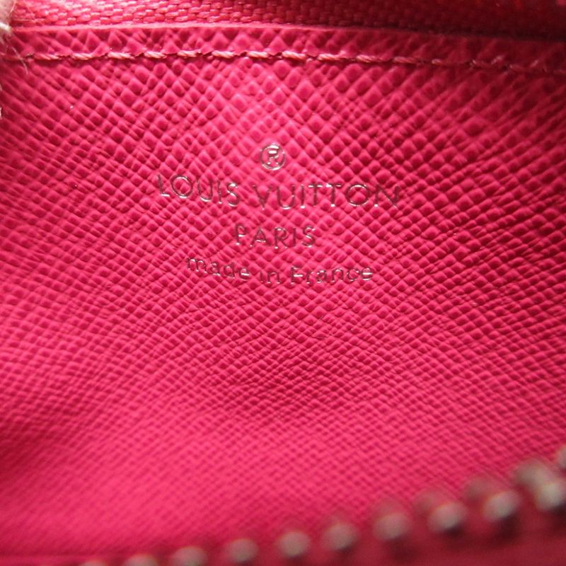 Louis Vuitton Epi Pochette Cles Tribal Mask Pink Coin Case Wallet 2274 — view 7