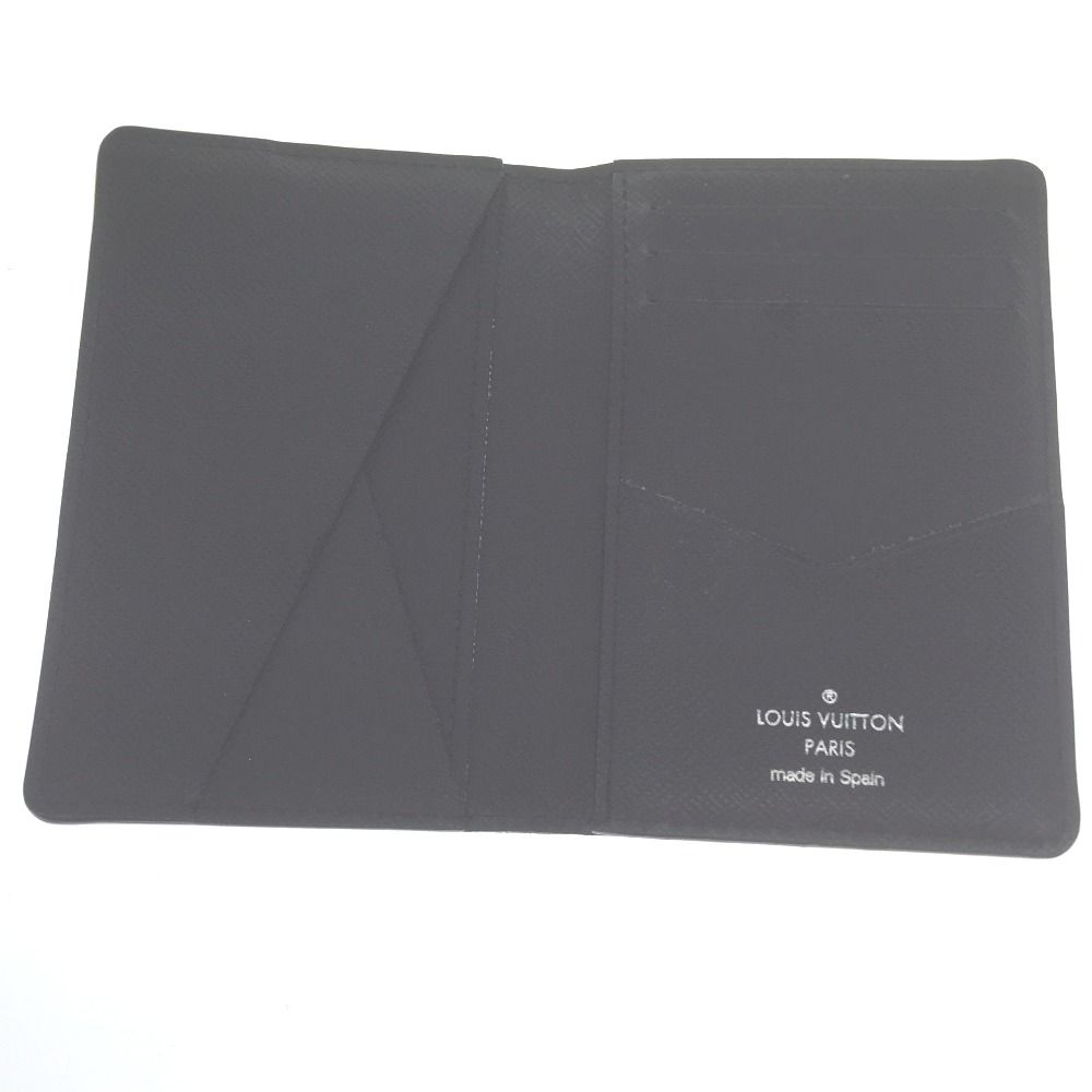 Louis Vuitton Card Case Epi Organizer de Poche Black — view 4