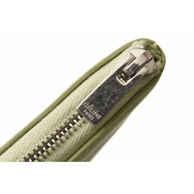 Celine Clutch Pouch Bag Ipad Case Light Green — view 5
