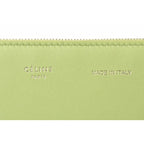 Celine Clutch Pouch Bag Ipad Case Light Green — view 6