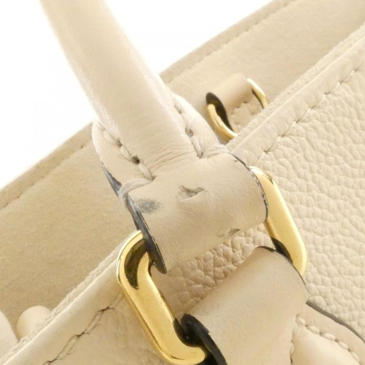 Louis Vuitton Monogram Empreinte On The Go PM Bag Creme — view 8