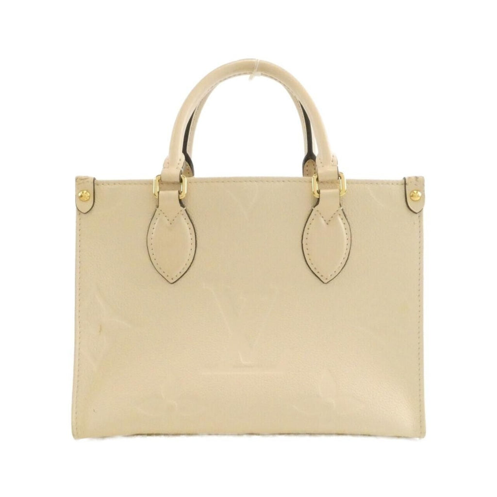 Louis Vuitton Monogram Empreinte On The Go PM Bag Creme