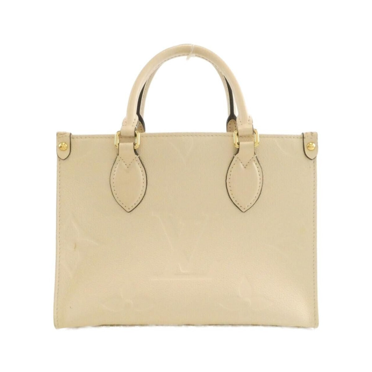 Louis Vuitton Monogram Empreinte On The Go PM Bag Creme