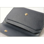 Prada Card Case Fold Wallet 1 Mc004 Saffiano Greche Shape Pressed Leather — view 5