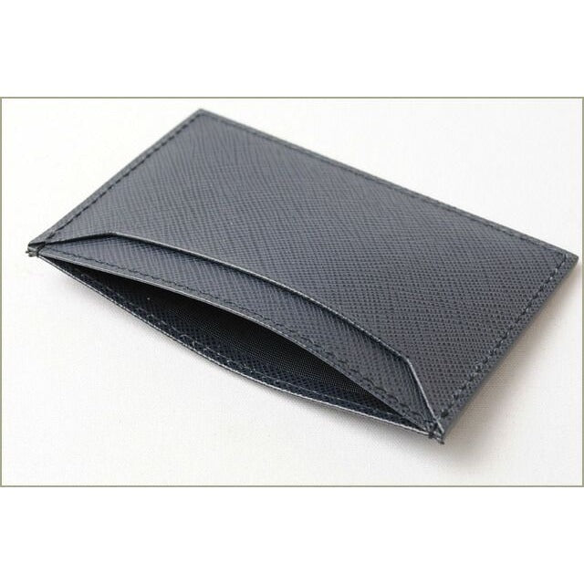 Prada Card Case Fold Wallet 1 Mc004 Saffiano Greche Shape Pressed Leather — view 6