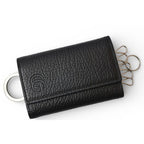 Gucci Key Case Holder 6 Rows GG Debossed Aadd7 1000 Black — view 2