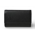 Gucci Key Case Holder 6 Rows GG Debossed Aadd7 1000 Black