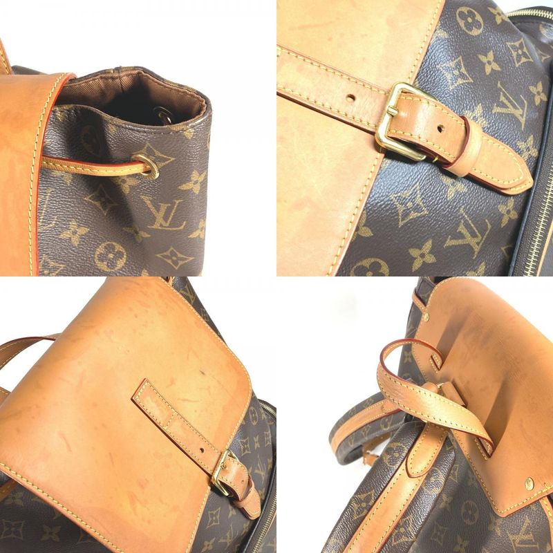 Louis Vuitton Backpack Trio Monogram Canvas Brown — view 8