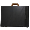Hermes Espace GM Attache Case Carbon And Leather Black Trunk