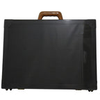 Hermes Espace GM Attache Case Carbon And Leather Black Trunk