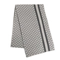 Gucci Scarf Stole Wool Light Gray Dark