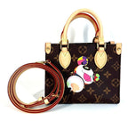 Louis Vuitton Handbag On The Go BB Monogram Canvas Brown