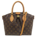 Louis Vuitton Boesi NM PM Handbag Monogram Canvas Brown