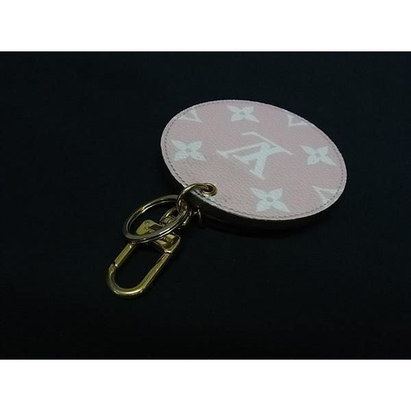 Louis Vuitton Key Holder Monogram Porte Cles Illustrious Reddish Pink — view 3