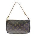 Louis Vuitton Monogram Pochette and Accessoire Pouch Brown