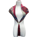 Louis Vuitton Scarf Silk Carre Bonbon Karakoram Red — view 2