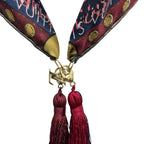 Louis Vuitton Scarf Silk Carre Bonbon Karakoram Red — view 5