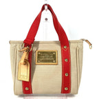 Louis Vuitton Handbag Cabas PM Cotton Beige