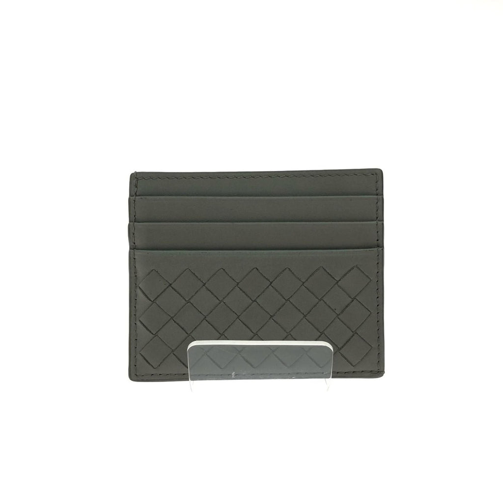 Bottega Veneta Intrecciato Cles Card Case Gray — view 3