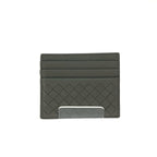Bottega Veneta Intrecciato Cles Card Case Gray — view 3