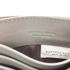 Bottega Veneta Intrecciato Cles Card Case Gray — view 6