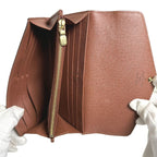Louis Vuitton Monogram Wallet Portefeuille-sarah Long — view 9