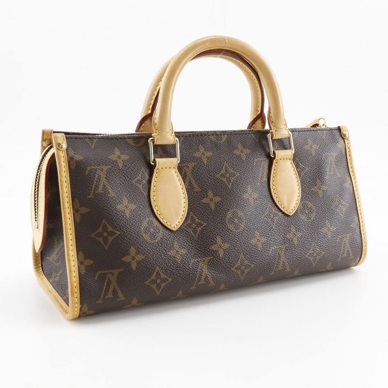 Louis Vuitton Popincourt Monogram Canvas Brown Vi0065 Handbag — view 3