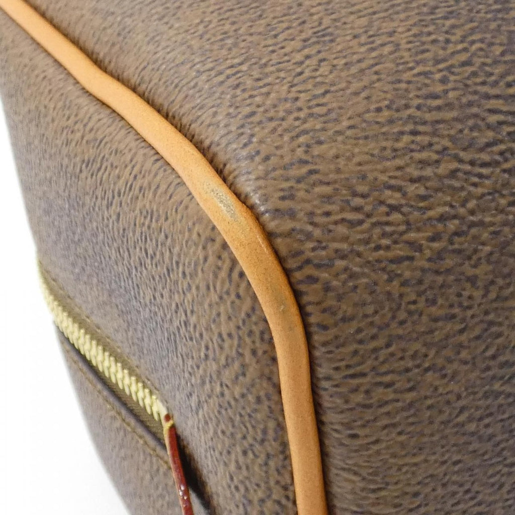 Louis Vuitton Monogram Locker Dopp Kit Pouch Brown Marron — view 3