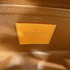 Louis Vuitton Monogram Locker Dopp Kit Pouch Brown Marron — view 6