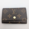 Louis Vuitton Multicles 6 Monogram Brown Key Case Key Holder