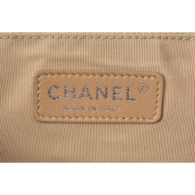 Chanel Tote Bag 2-Way Chain Quilted Stitching Light Blue — view 8