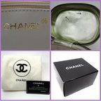 Chanel Chain Vanity Handbag Lambskin Metallic Gold 7 Digits — view 6