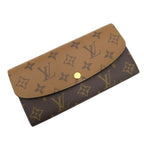 Louis Vuitton Monogram Portefeuille Emily Reverse Clutch