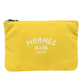 Hermes Neobain PM Flat Pouch Logo Yellow