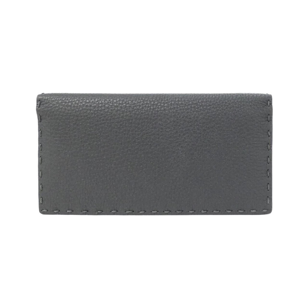 Fendi Selleria Wallet Silver Asfalto — view 2