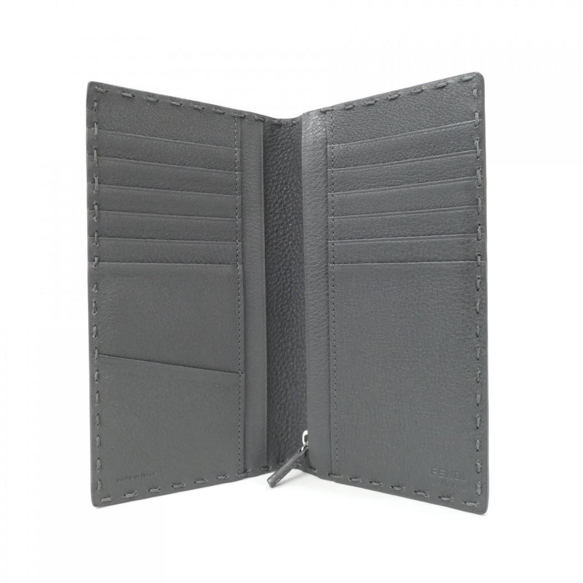 Fendi Selleria Wallet Silver Asfalto — view 5