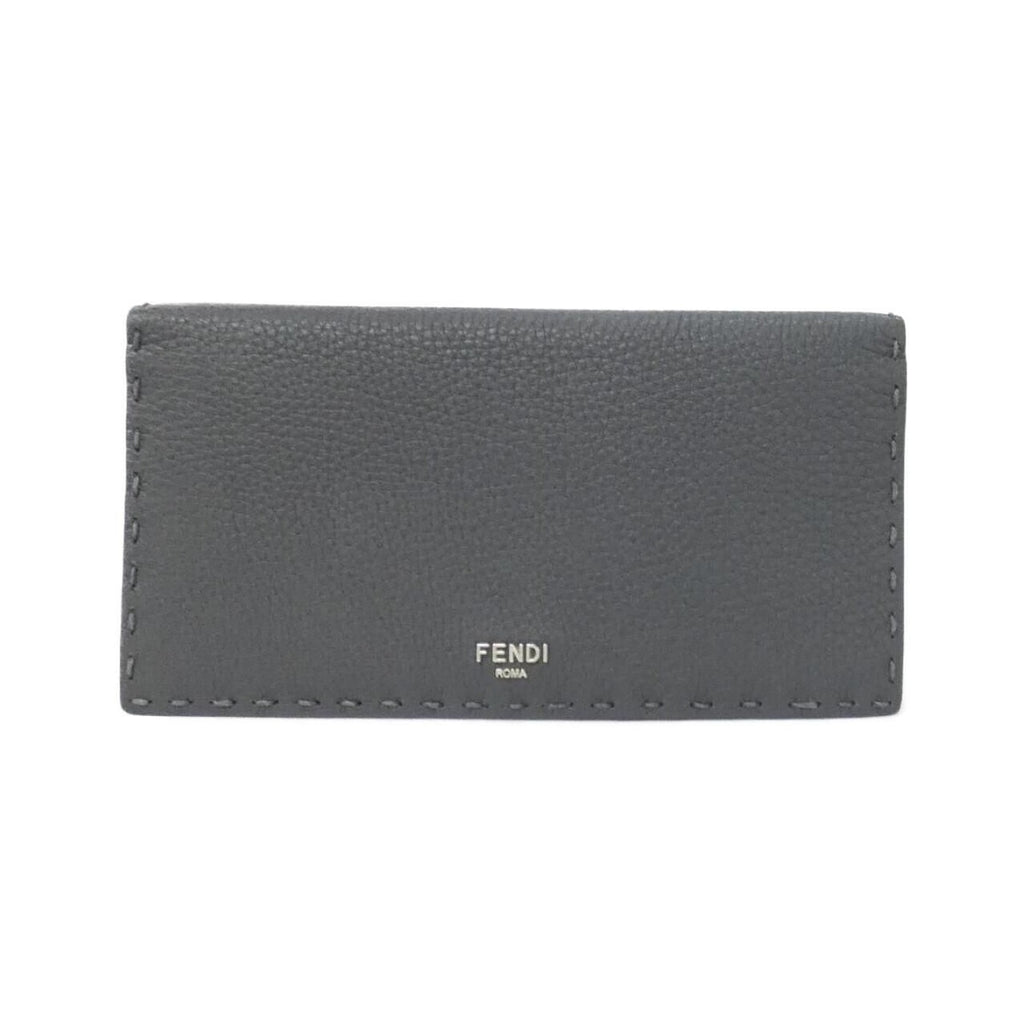 Fendi Selleria Wallet Silver Asfalto