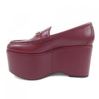 Gucci Horsebit Shoes Red 36 — view 2