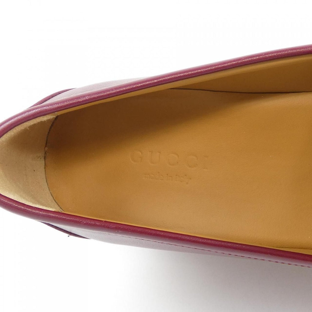 Gucci Horsebit Shoes Red 36 — view 6