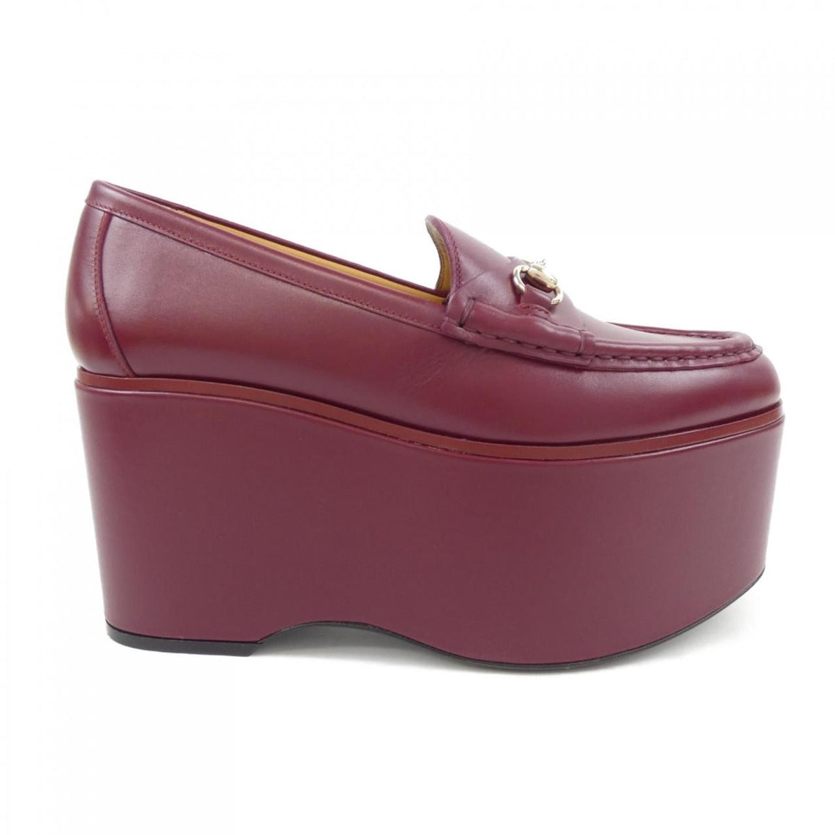 Gucci Horsebit Shoes Red 36