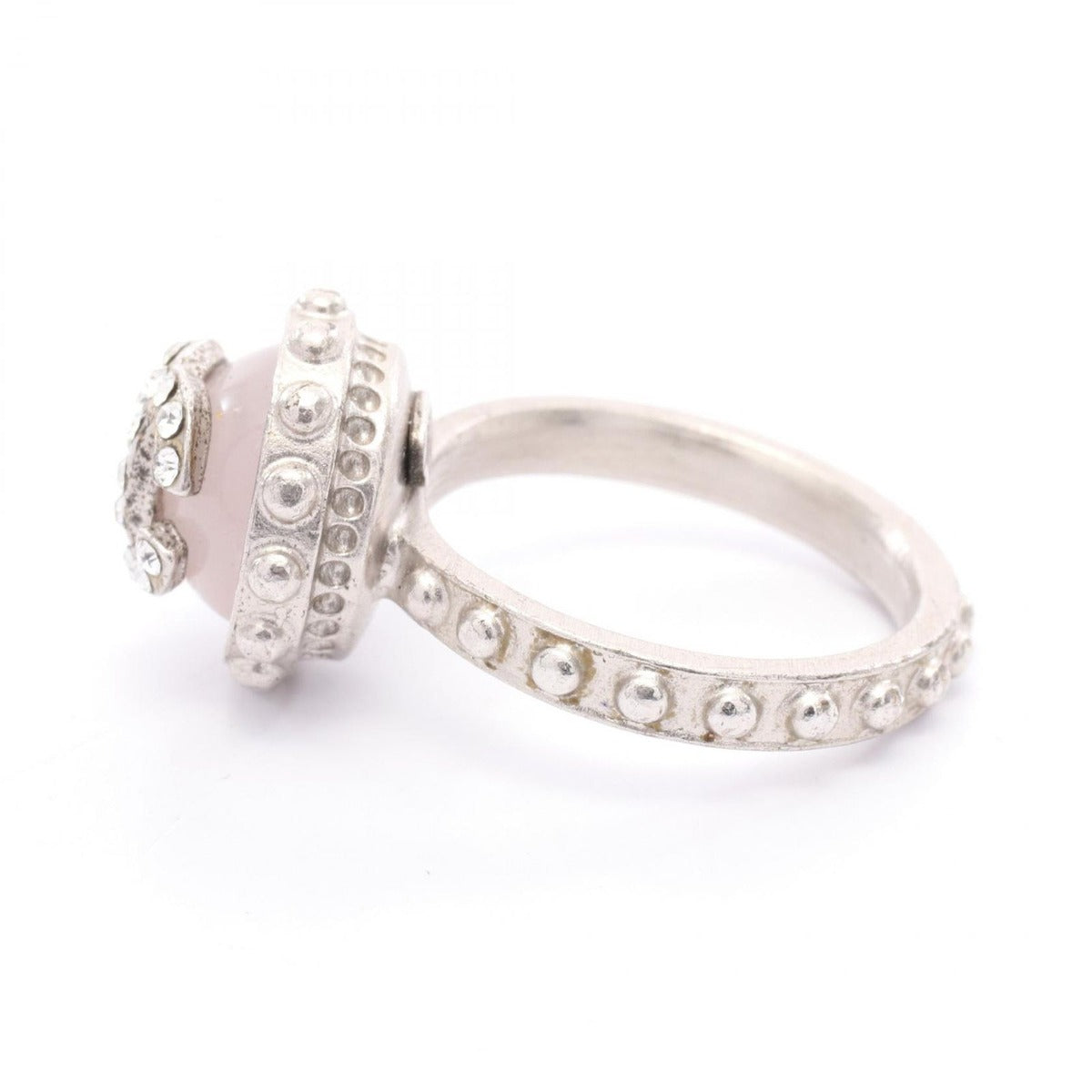 Chanel Ring CC Logo Stainless Steel — view 2