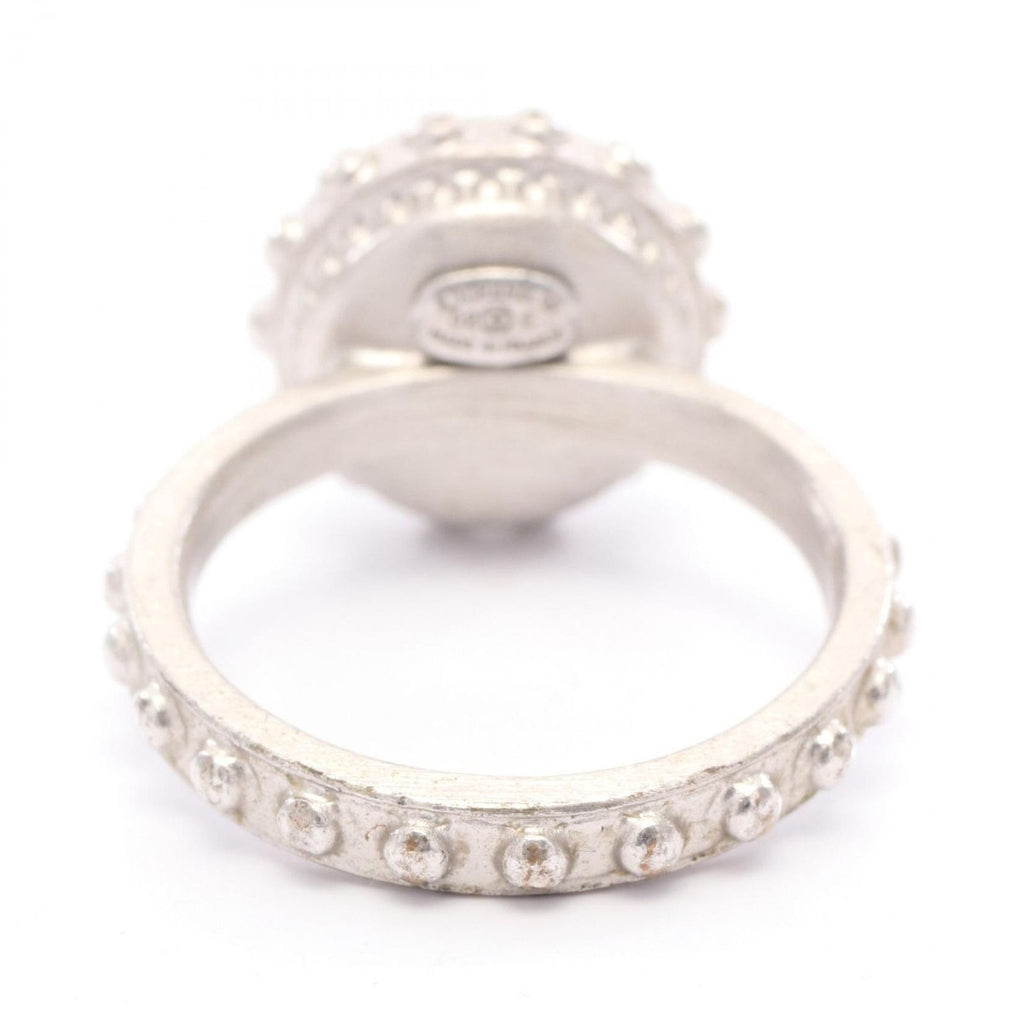 Chanel Ring CC Logo Stainless Steel — view 4