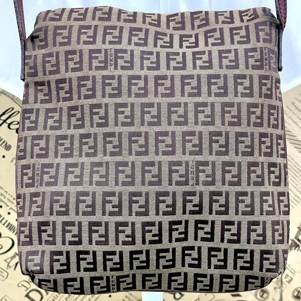 Fendi Shoulder Bag Zucca Pochette Smartphone Travel — view 2