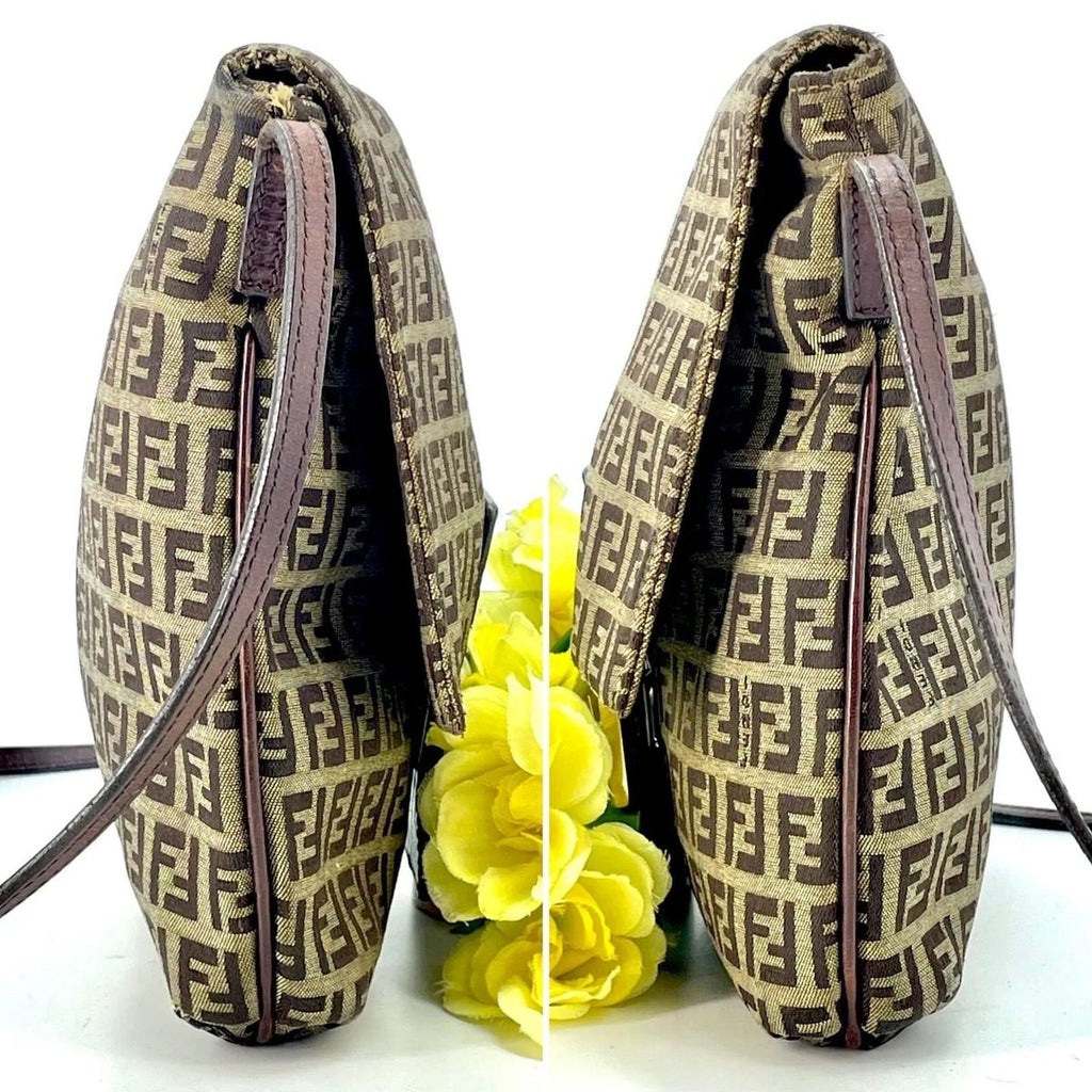 Fendi Shoulder Bag Zucca Pochette Smartphone Travel — view 6